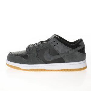 Nike SB Dunk Low Dark Grey Black Gum / נייק אס בי דאנק נמוכות