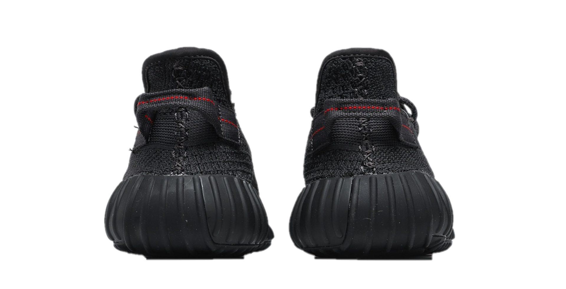 Adidas Yeezy Boost 350 V2 Black (Non-Reflective) / ייזי 350 אדידס – תמונה 4